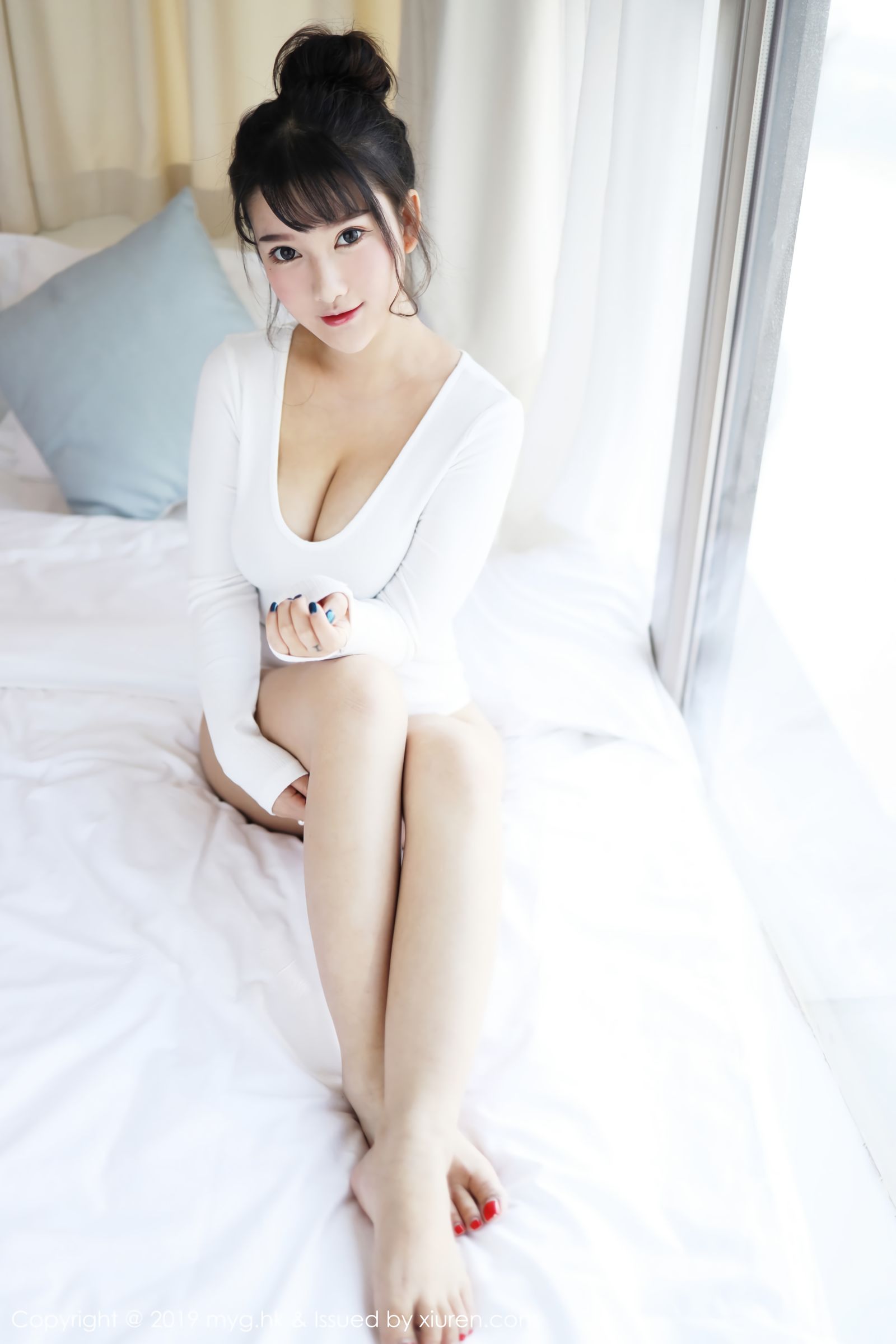 新晋美模小尤奈 居家小女友视角