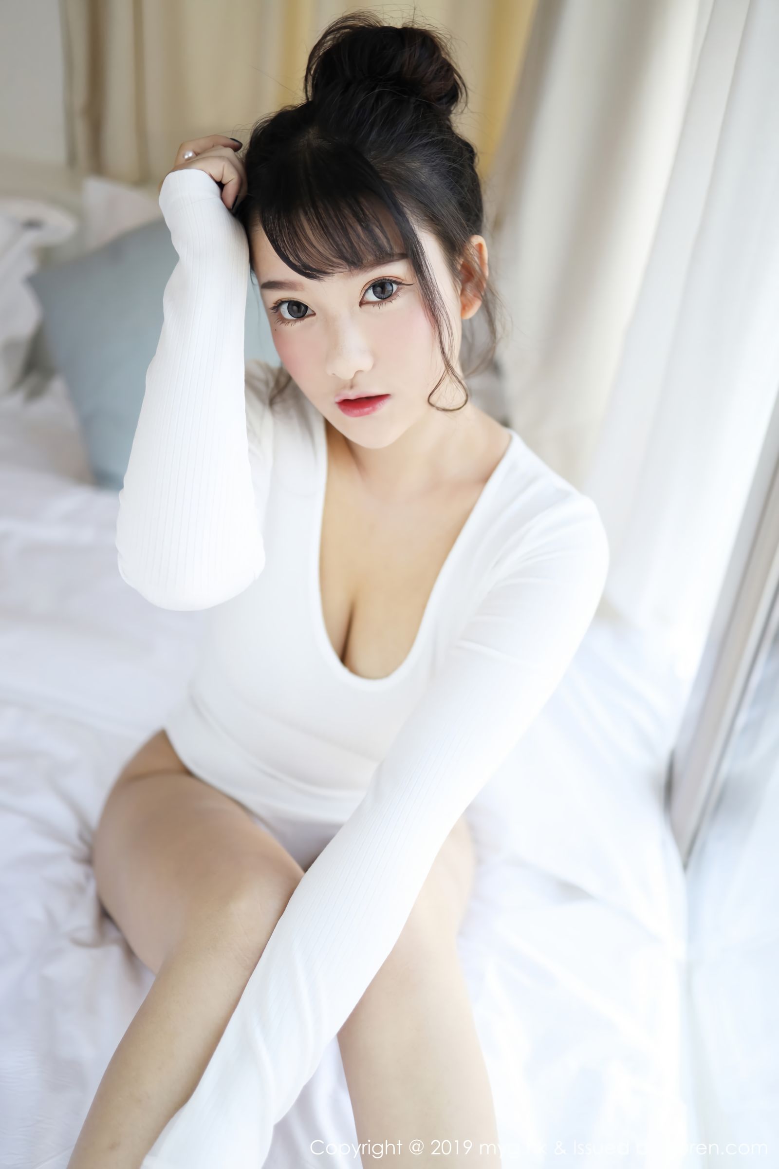 新晋美模小尤奈 居家小女友视角