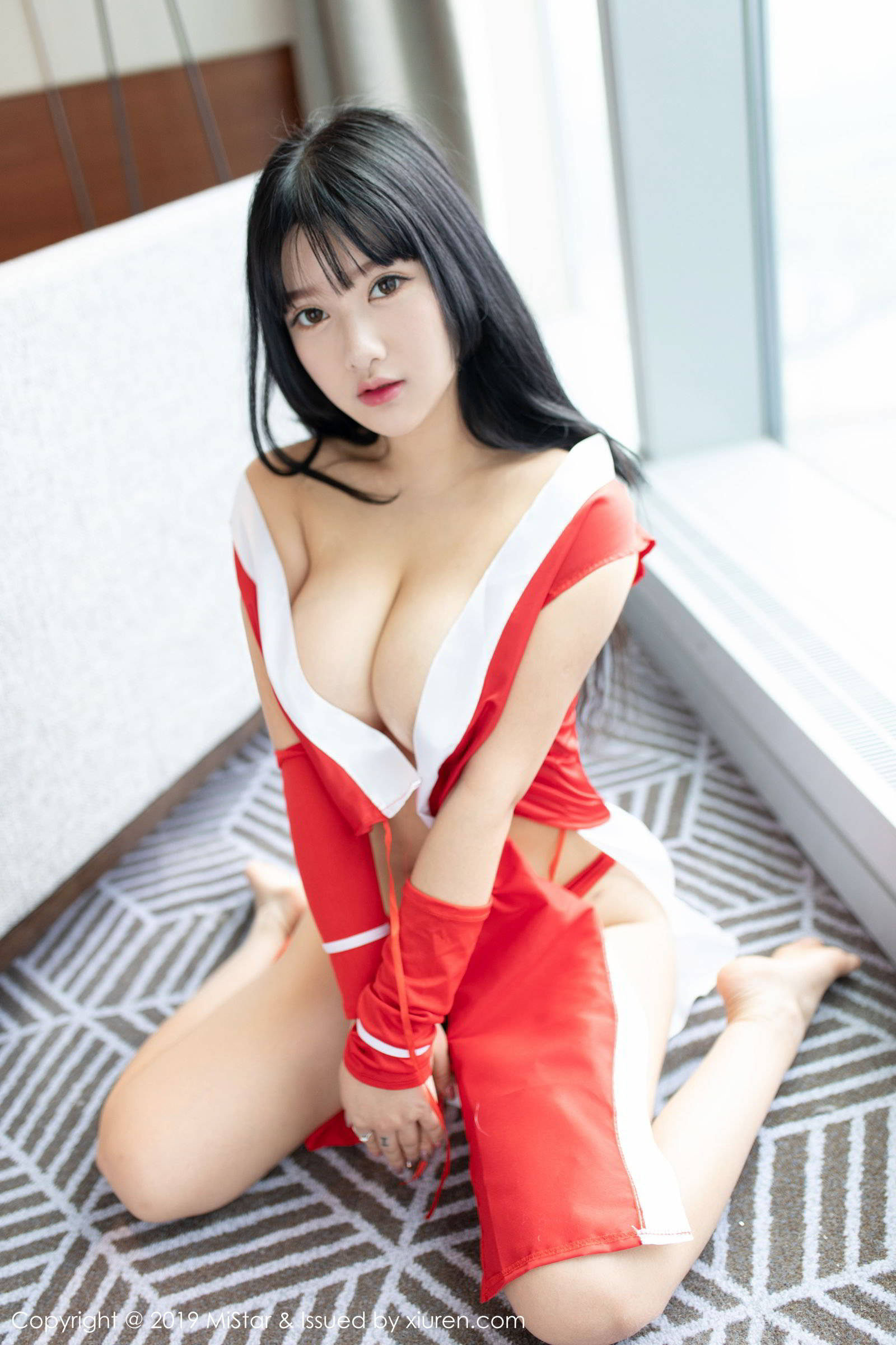 童颜巨乳小尤奈 COS不知火舞