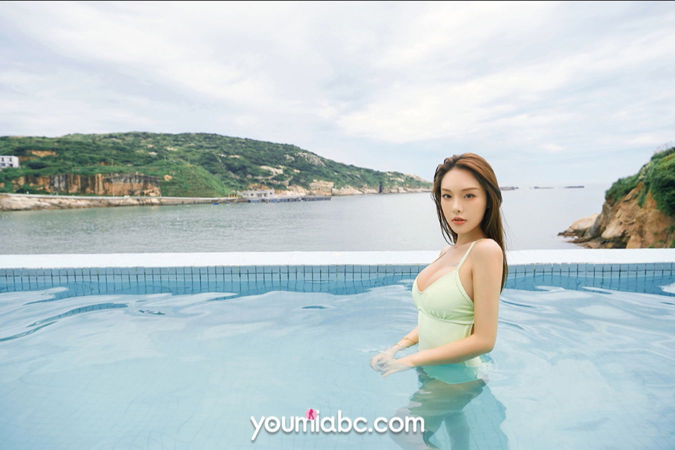 YouMi尤蜜 2020.10.16 陈圆圆 浸湿の比基尼