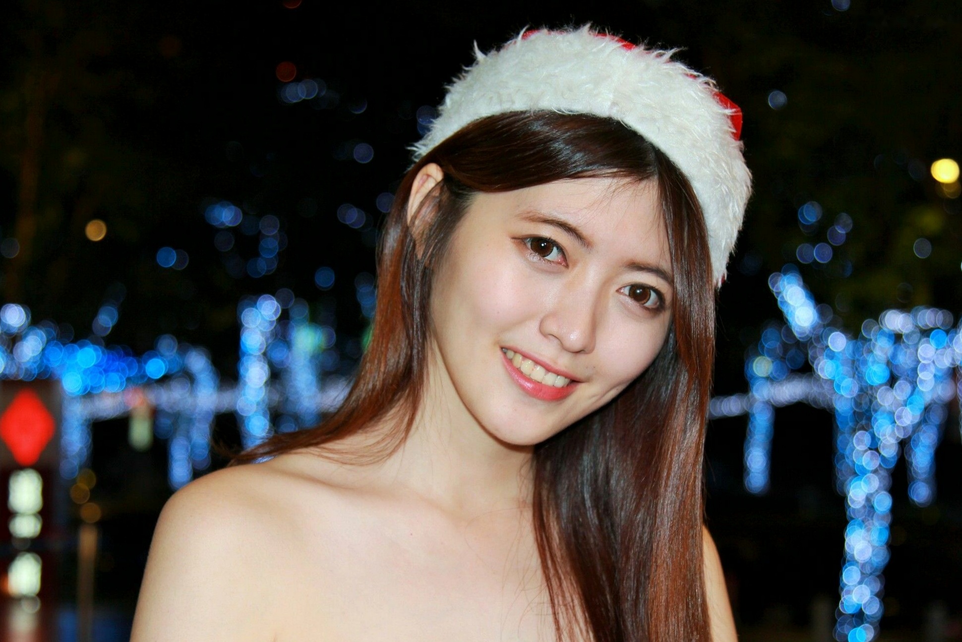 Gallery - 台湾正妹黄品瑄《板桥耶诞城夜拍》圣诞装束与冬日街拍美腿写真集台湾户外街拍美腿清新 薛薛Brindy女神私房照_秀色女神 - image 57