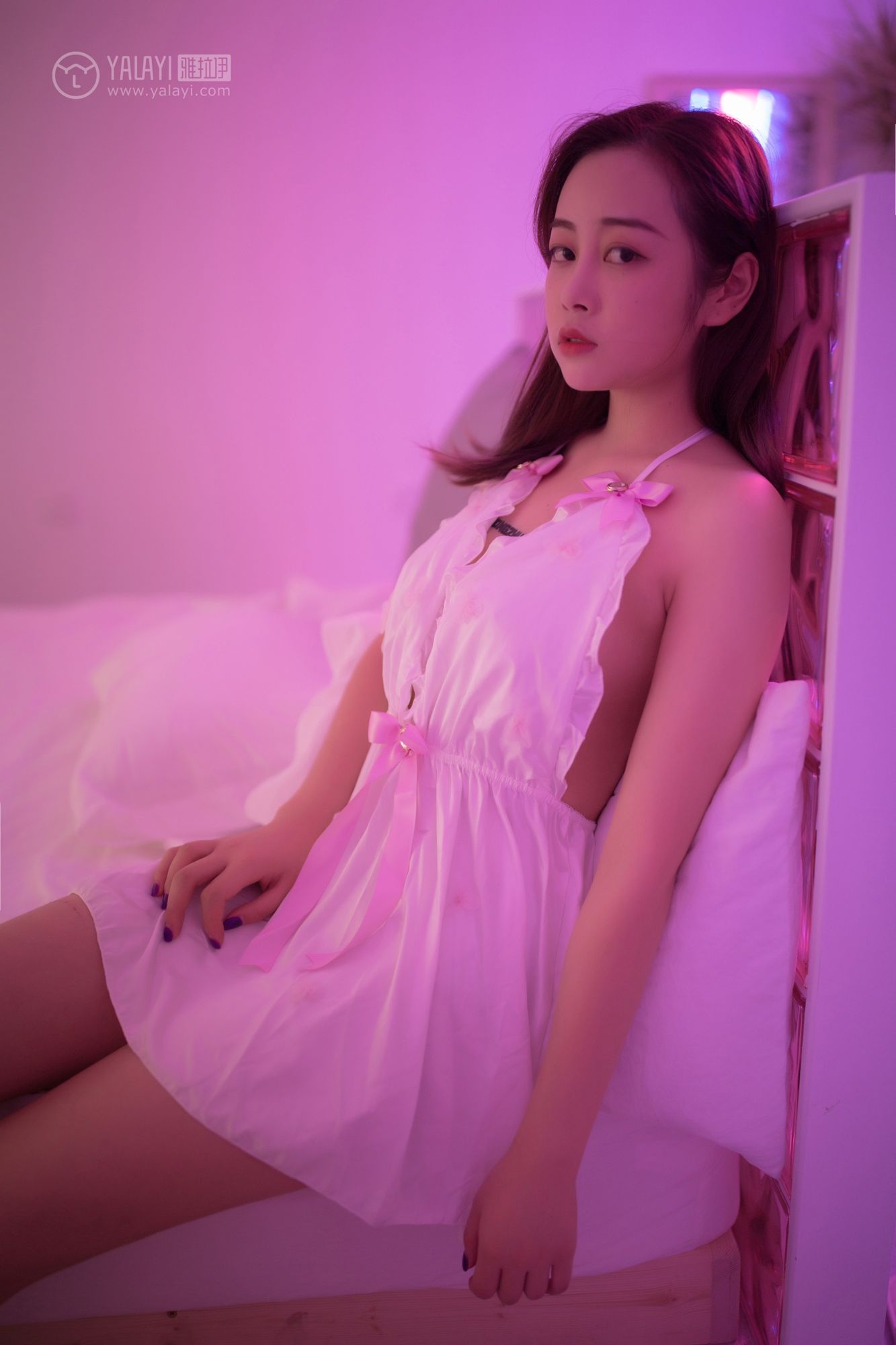 [YALAYI雅拉伊]高清写真图 2018.10.12 No.088 紫色情迷 香香橙子