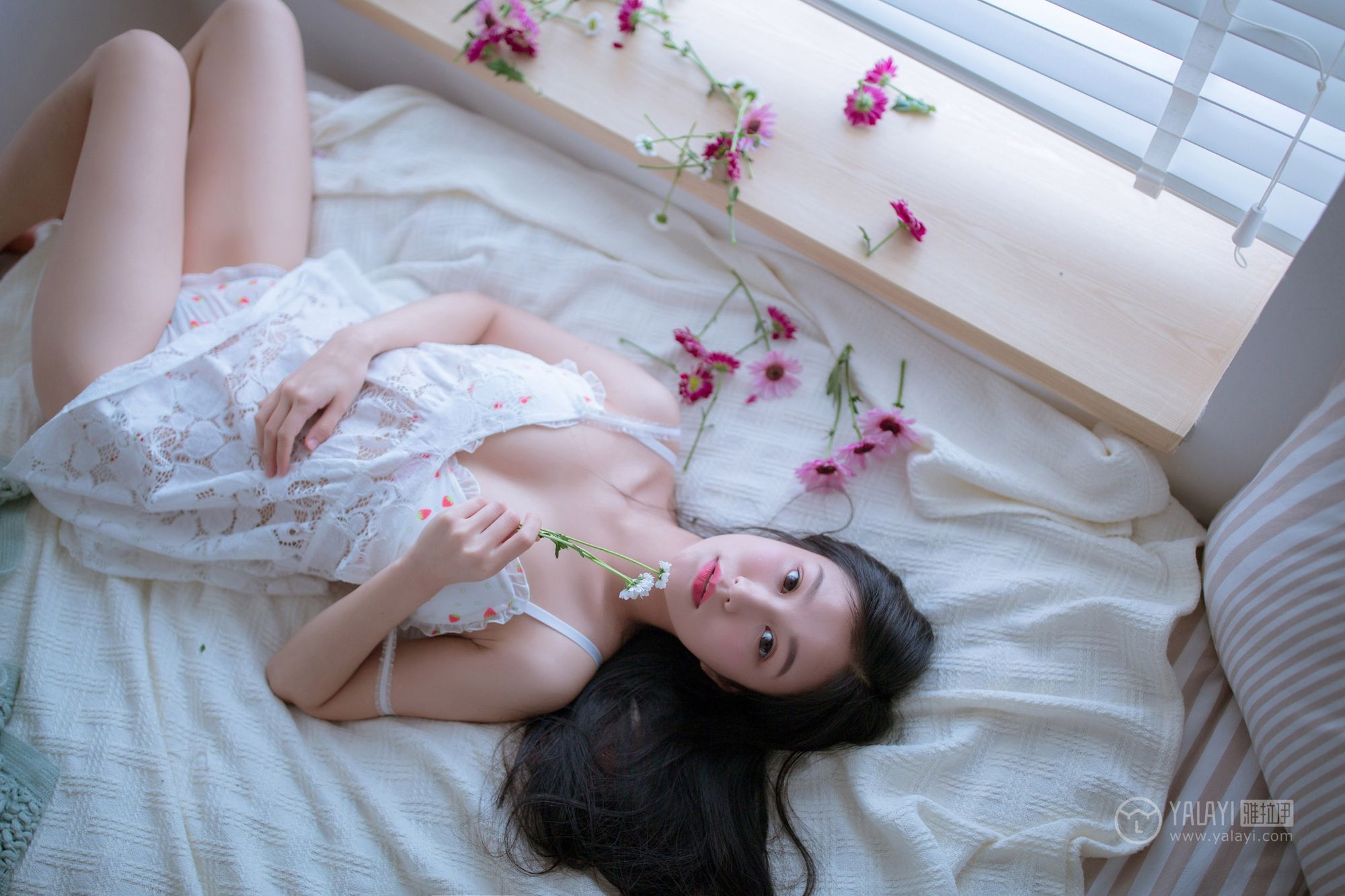 [YALAYI雅拉伊]高清写真图 2019.02.14 No.185 你是我手里那束花 仙女不会灰