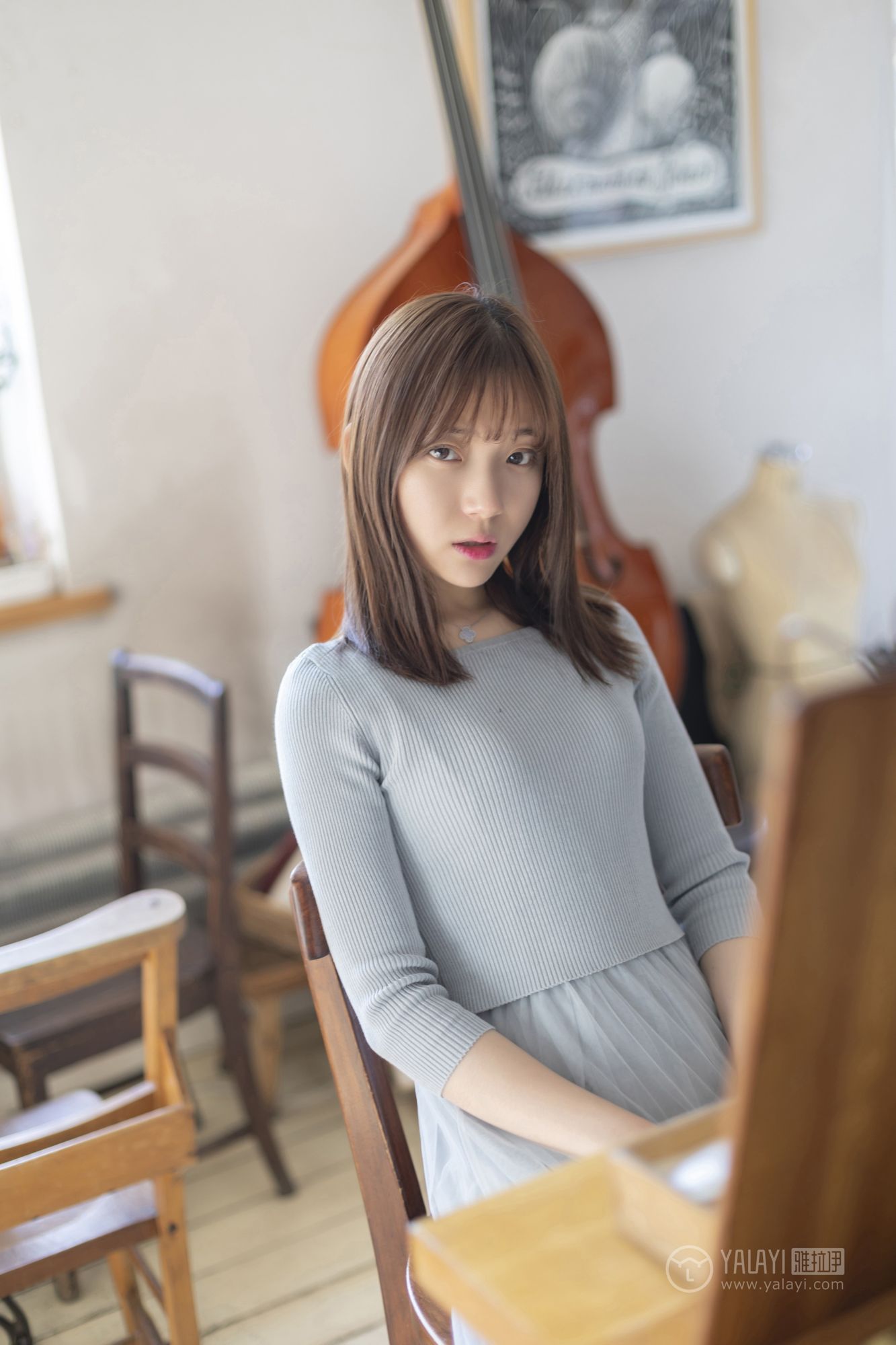 [YALAYI雅拉伊]高清写真图 2019.04.19 No.249 看着你玩 刘开心