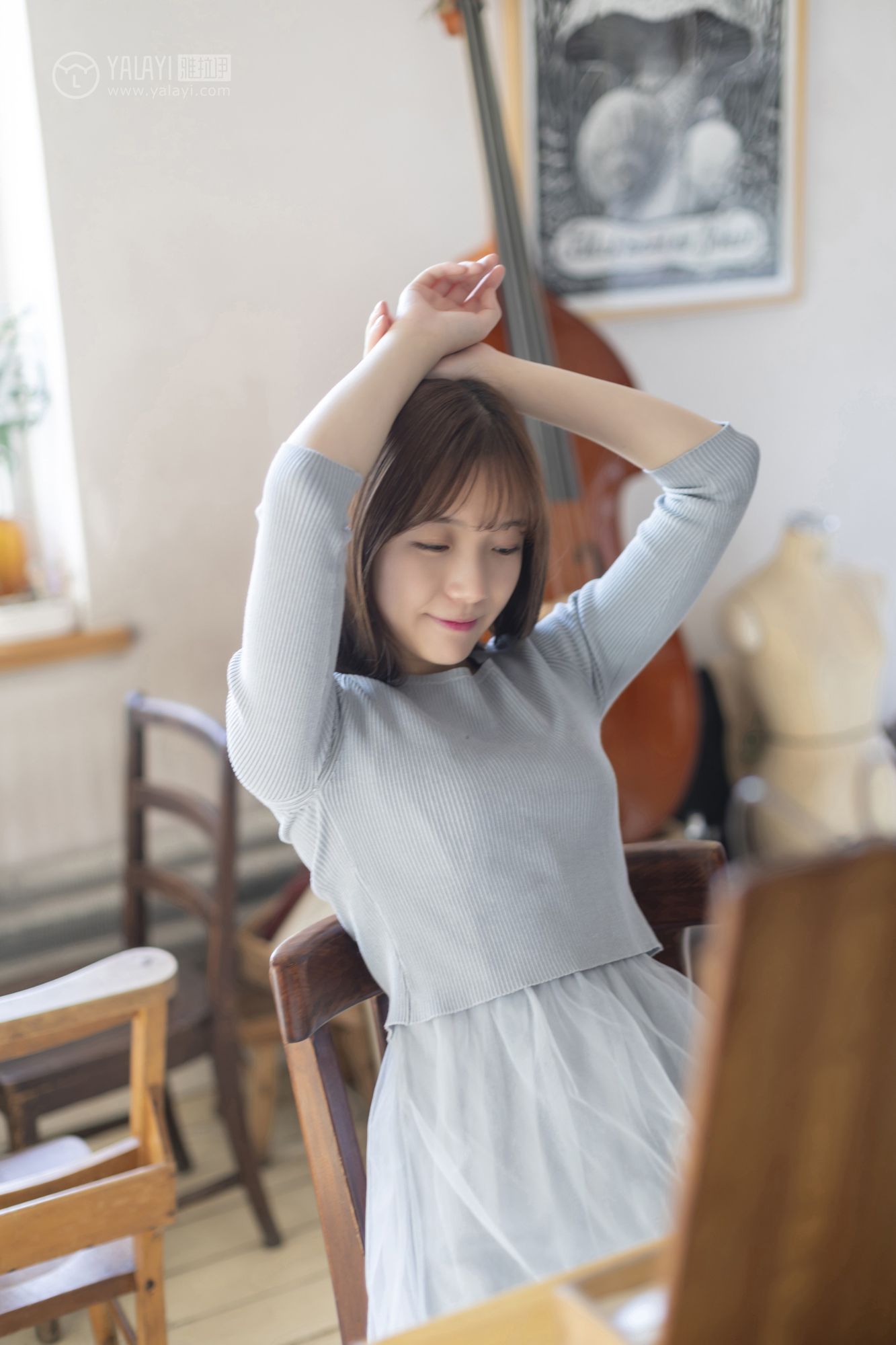 [YALAYI雅拉伊]高清写真图 2019.04.19 No.249 看着你玩 刘开心