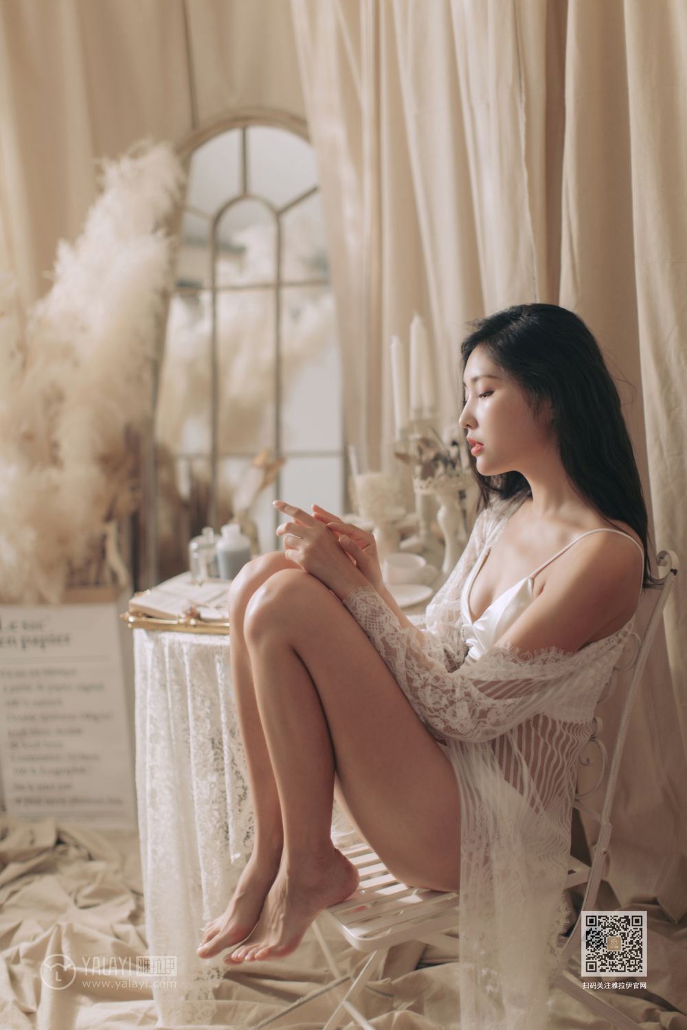 [YALAYI雅拉伊]高清写真图 2019.10.08 No.423 好想告诉你 仓儿