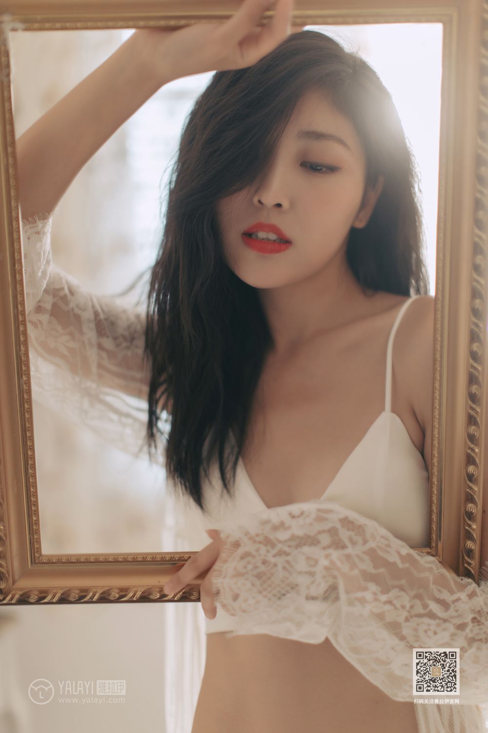 [YALAYI雅拉伊]高清写真图 2019.10.08 No.423 好想告诉你 仓儿