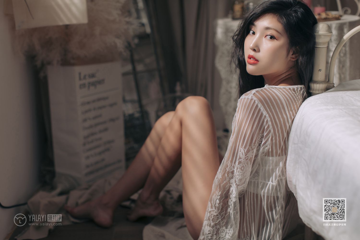 [YALAYI雅拉伊]高清写真图 2019.10.08 No.423 好想告诉你 仓儿