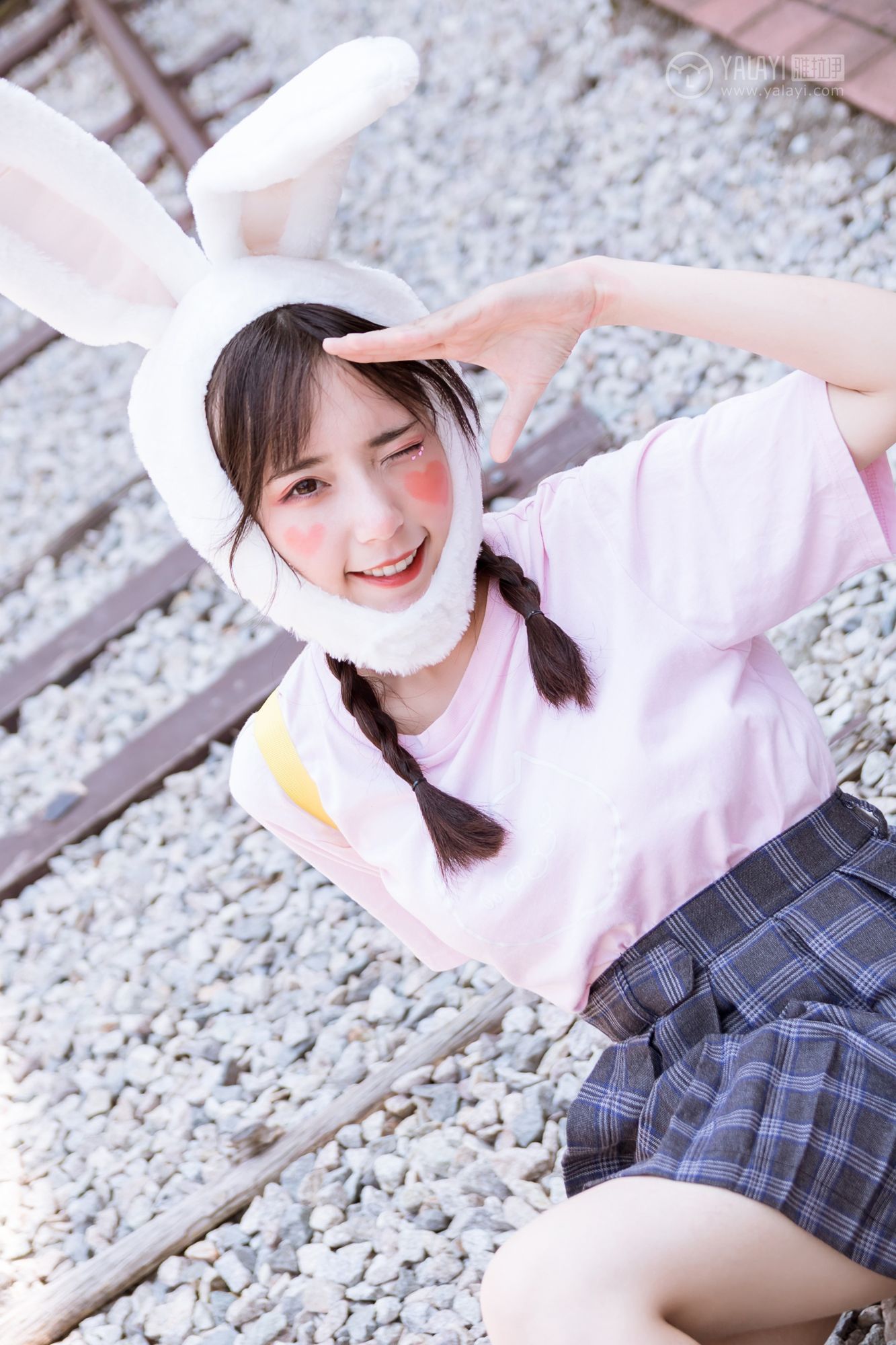 [YALAYI雅拉伊]高清写真图 2019.04.20 No.251 小兔子乖乖 阿橙