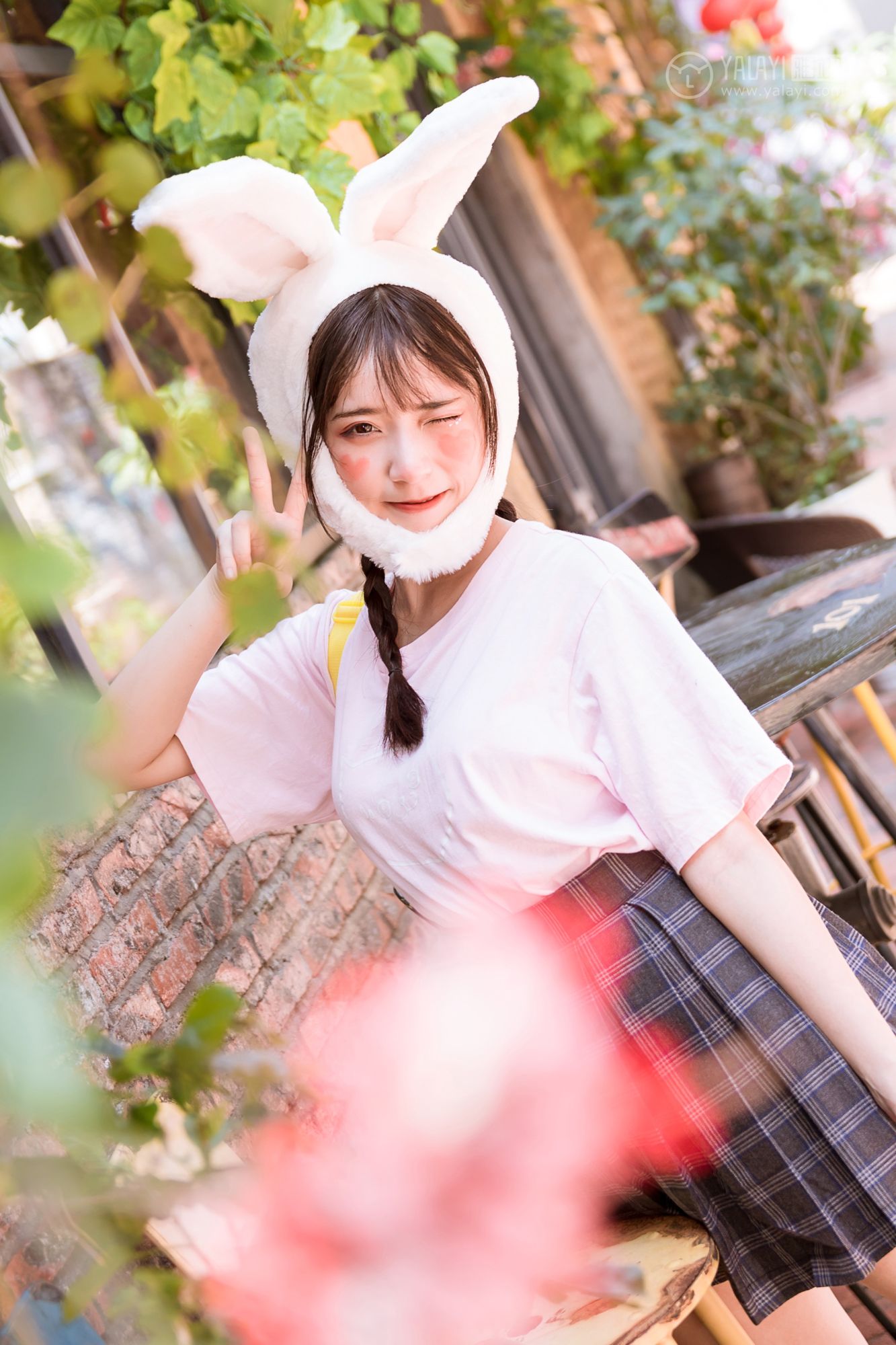 [YALAYI雅拉伊]高清写真图 2019.04.20 No.251 小兔子乖乖 阿橙