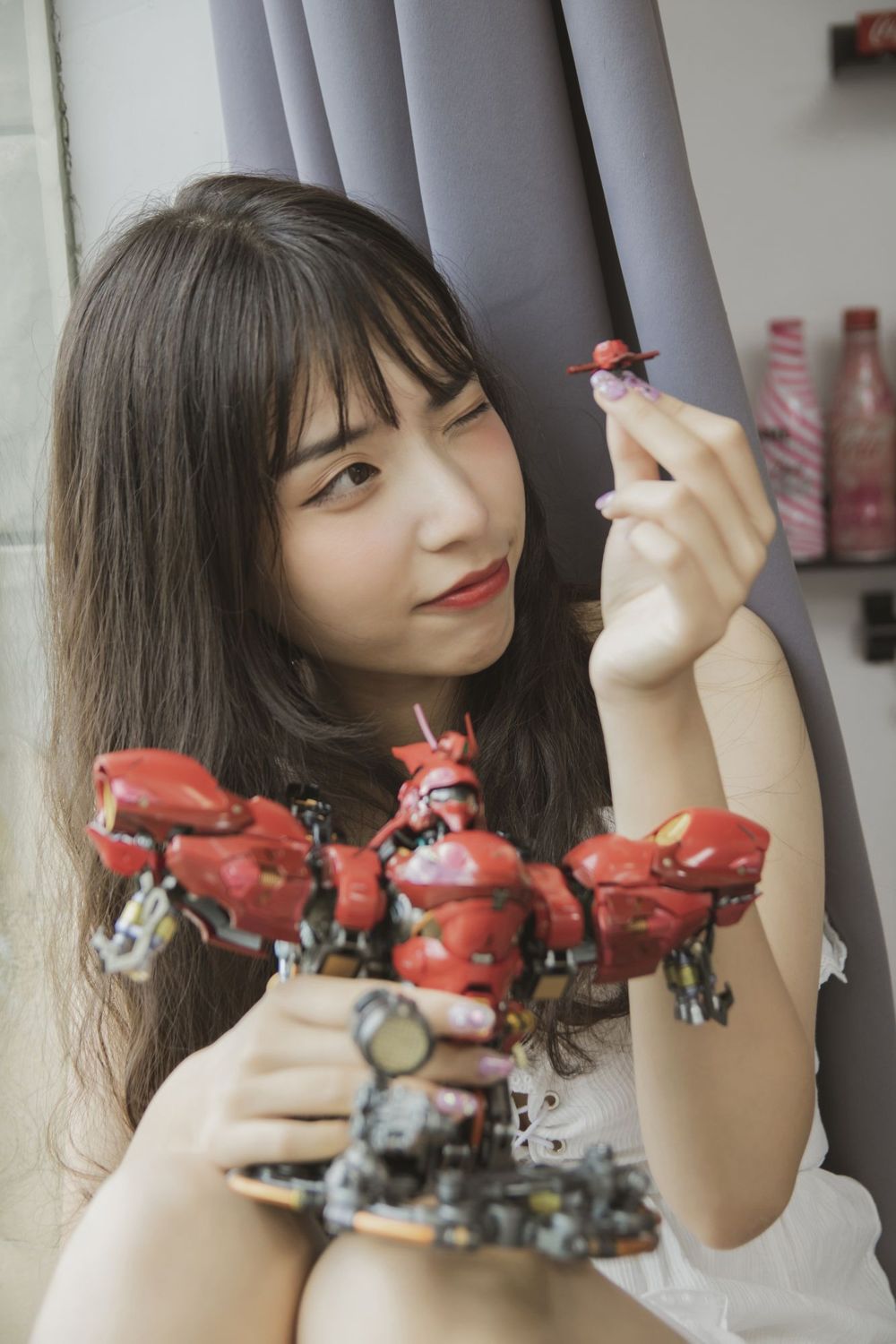 [YALAYI雅拉伊]高清写真图 2019.08.02 No.357 我的高达女友 阿橙