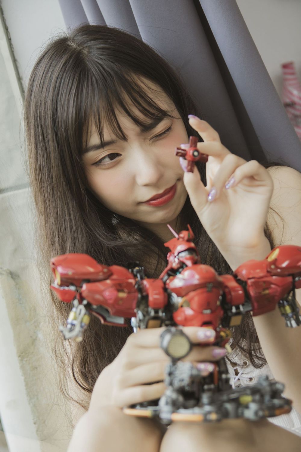 [YALAYI雅拉伊]高清写真图 2019.08.02 No.357 我的高达女友 阿橙