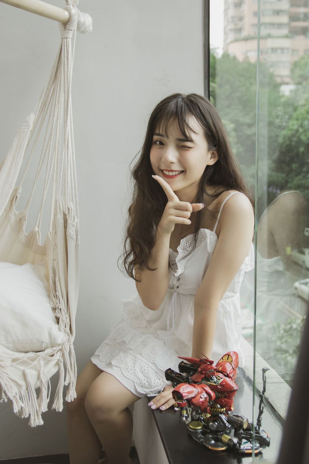 [YALAYI雅拉伊]高清写真图 2019.08.02 No.357 我的高达女友 阿橙