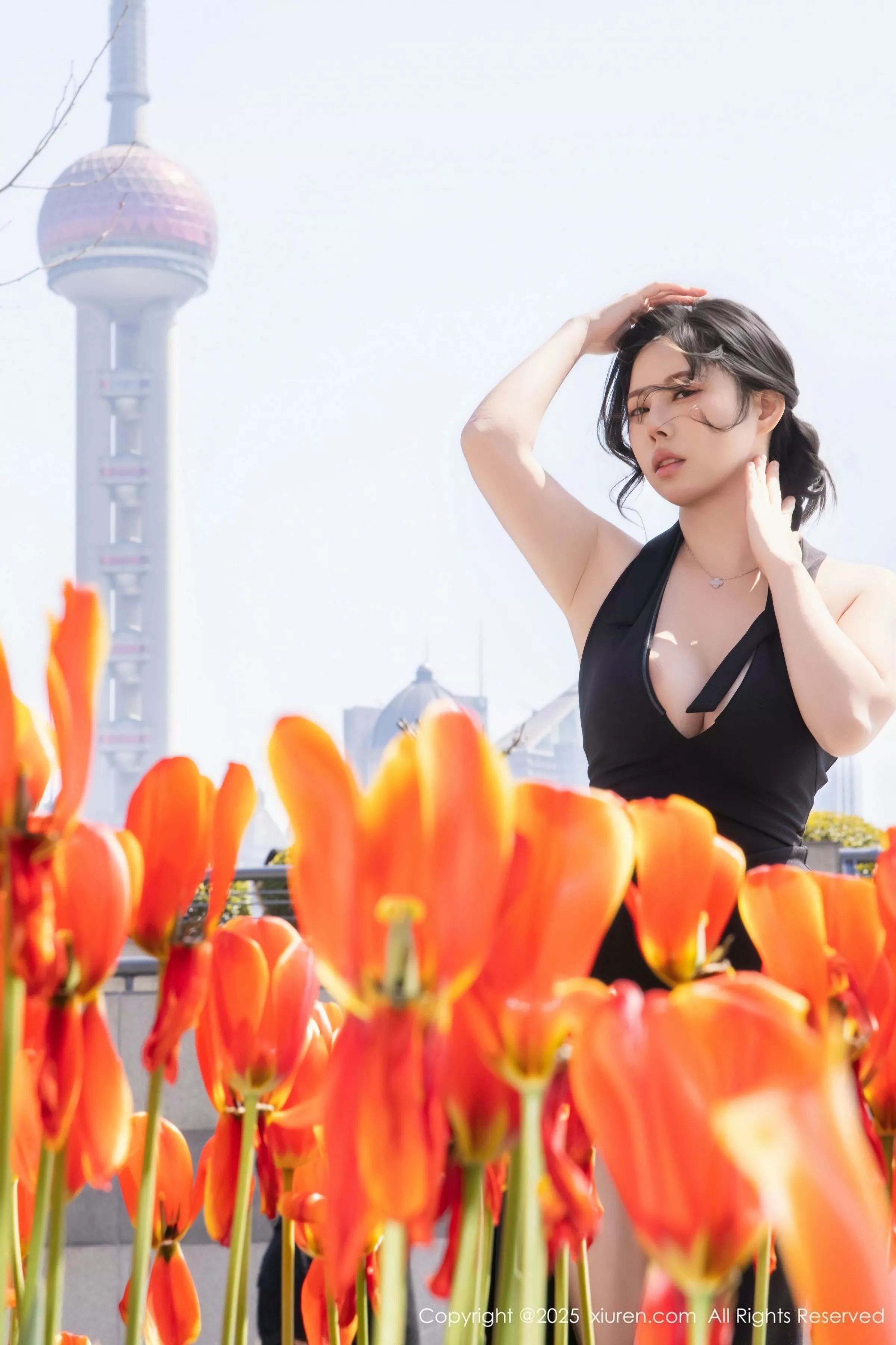 [XiuRen]高清写真图 2025.05.06 No.10236 白茹雪abby 黑色连衣裙