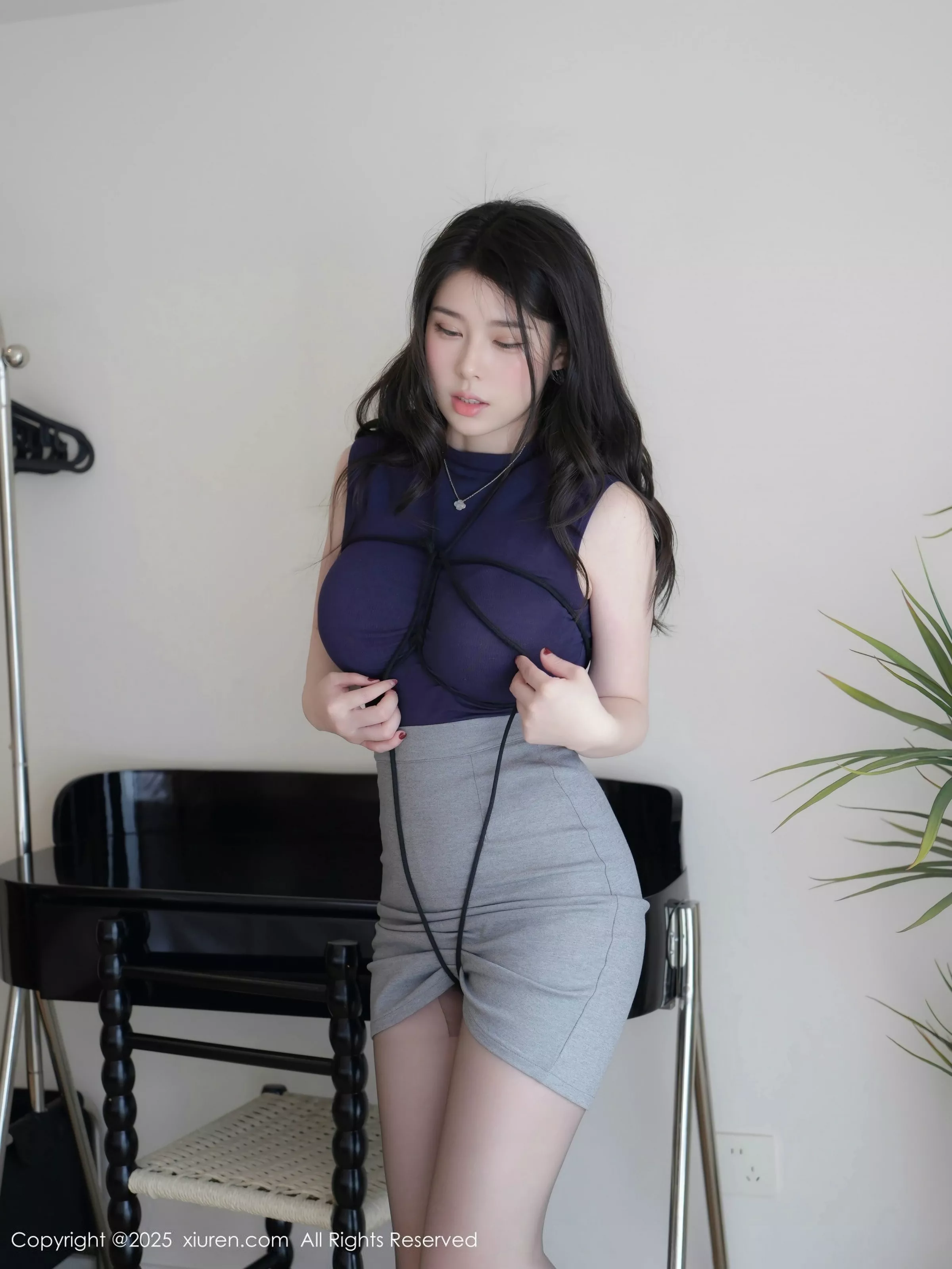 [XiuRen]高清写真图 2025.05.06 No.10236 白茹雪abby 黑色连衣裙