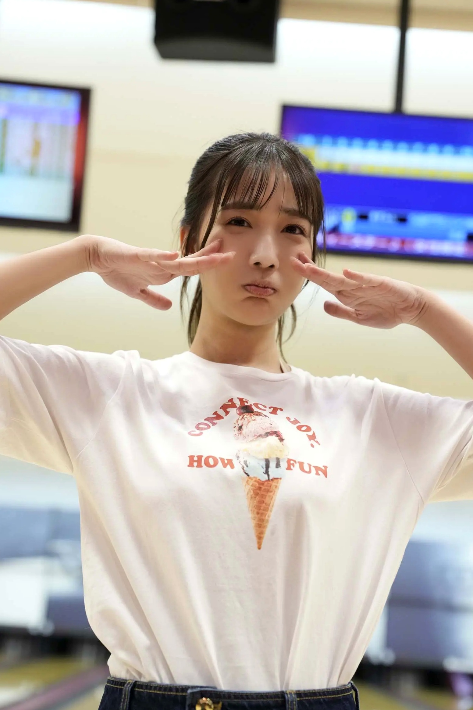 Gallery - 天羽希纯《キスショット》日本女神清纯甜美与性感内衣台球写真日本性感内衣波涛胸涌清纯 天羽希纯女神私房照_秀色女神 - image 45