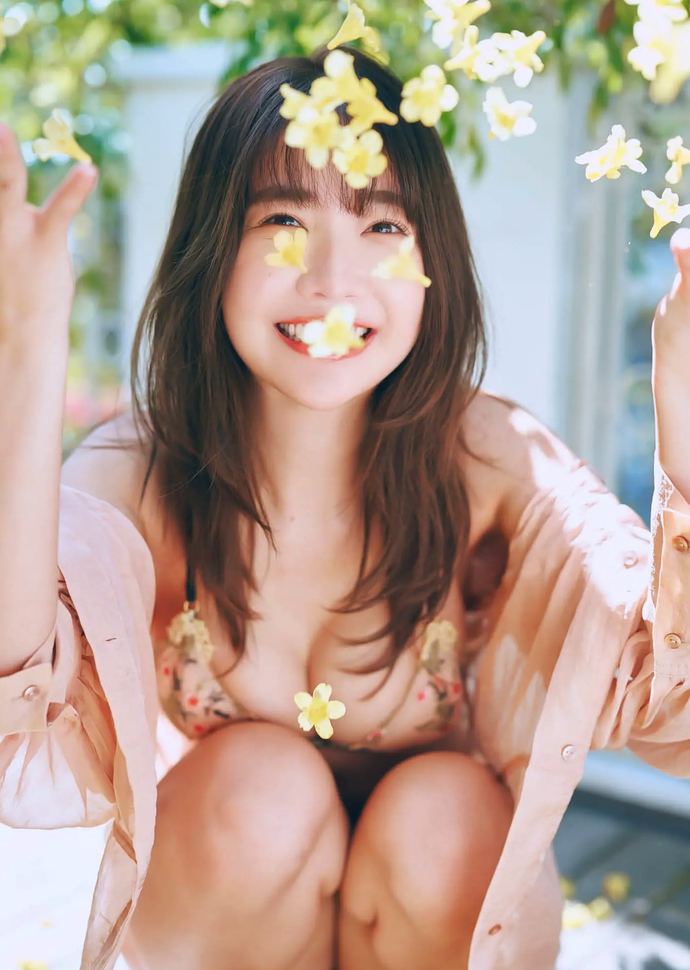 Gallery - 天羽希纯《Sweet nothings》日系性感内衣与阳光美胸写真日本性感内衣波涛胸涌清新比基尼 天羽希纯女神私房照_秀色女神 - image 14