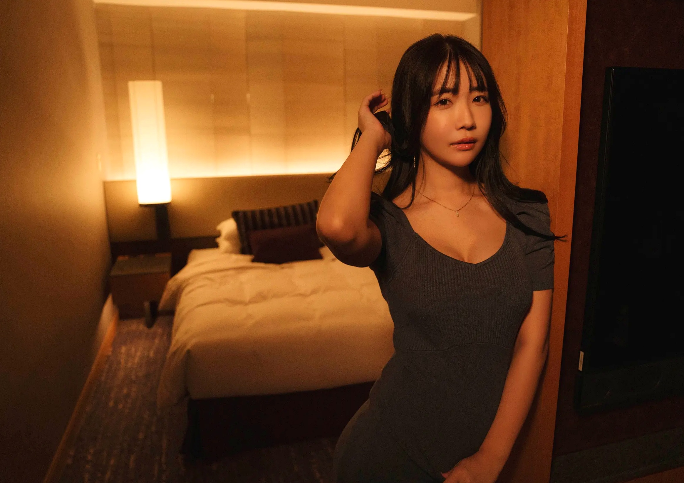 天羽希純 - 居家私房蕾丝内衣性感写真 傲人美胸魅惑大片