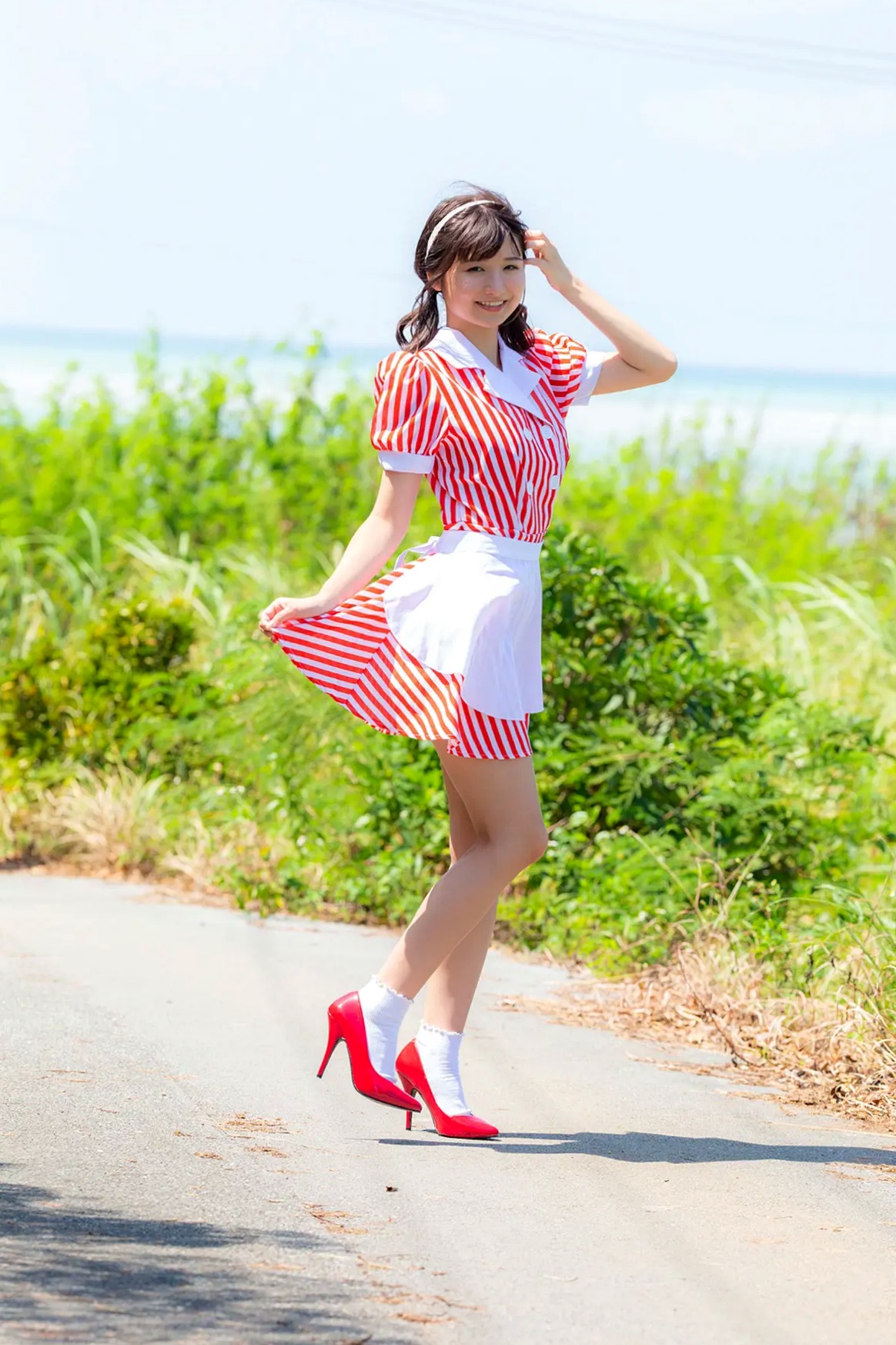 倉沢しえり - 好きッ！日本阳光美少女户外清新泳装与性感内衣私房写真