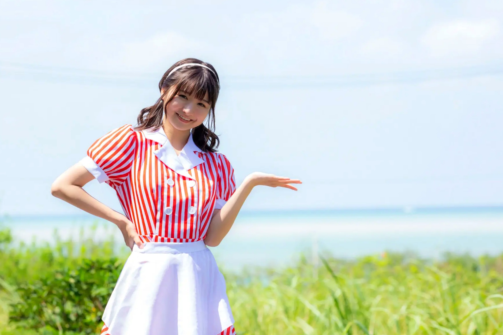 倉沢しえり - 好きッ！日本阳光美少女户外清新泳装与性感内衣私房写真