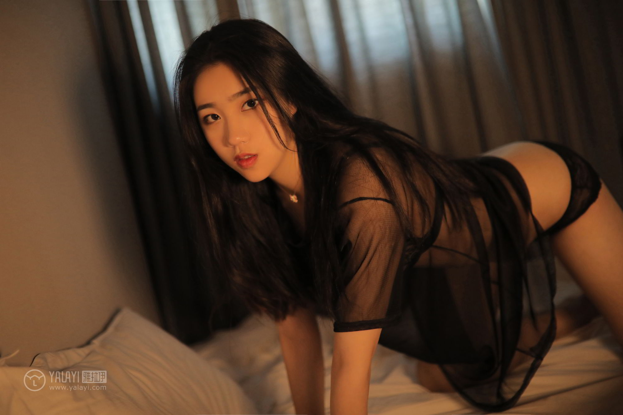 [YALAYI雅拉伊]高清写真图 2019.07.01 No.325 夜半私语 婼茹