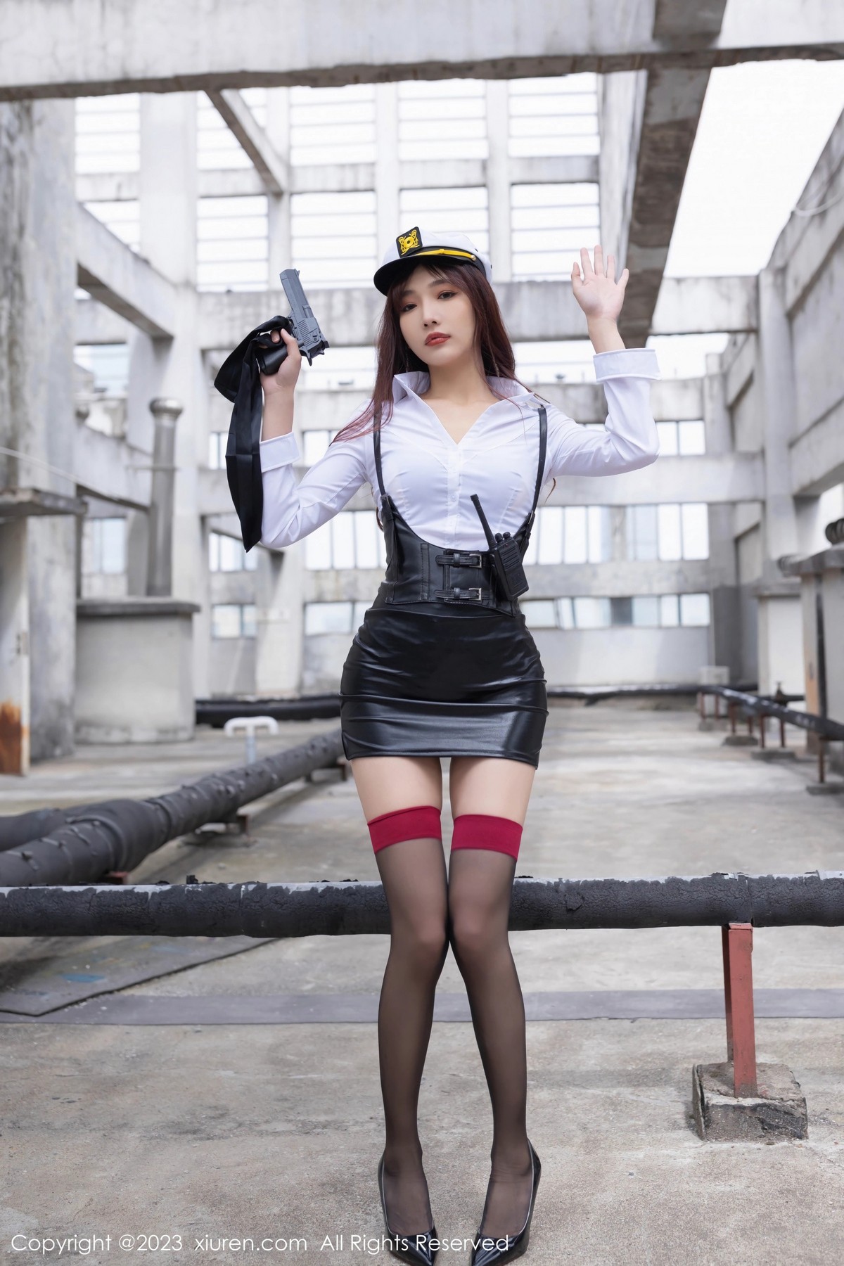 [XiuRen]高清写真图 2023.04.27 No.6653 陆萱萱 黑丝美腿