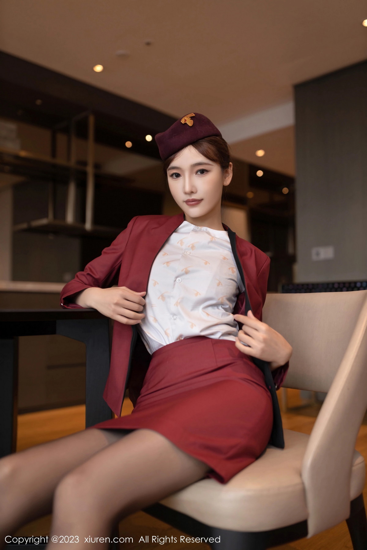 [XiuRen]高清写真图 2023.10.26 No.7569 陆萱萱 黑丝美腿