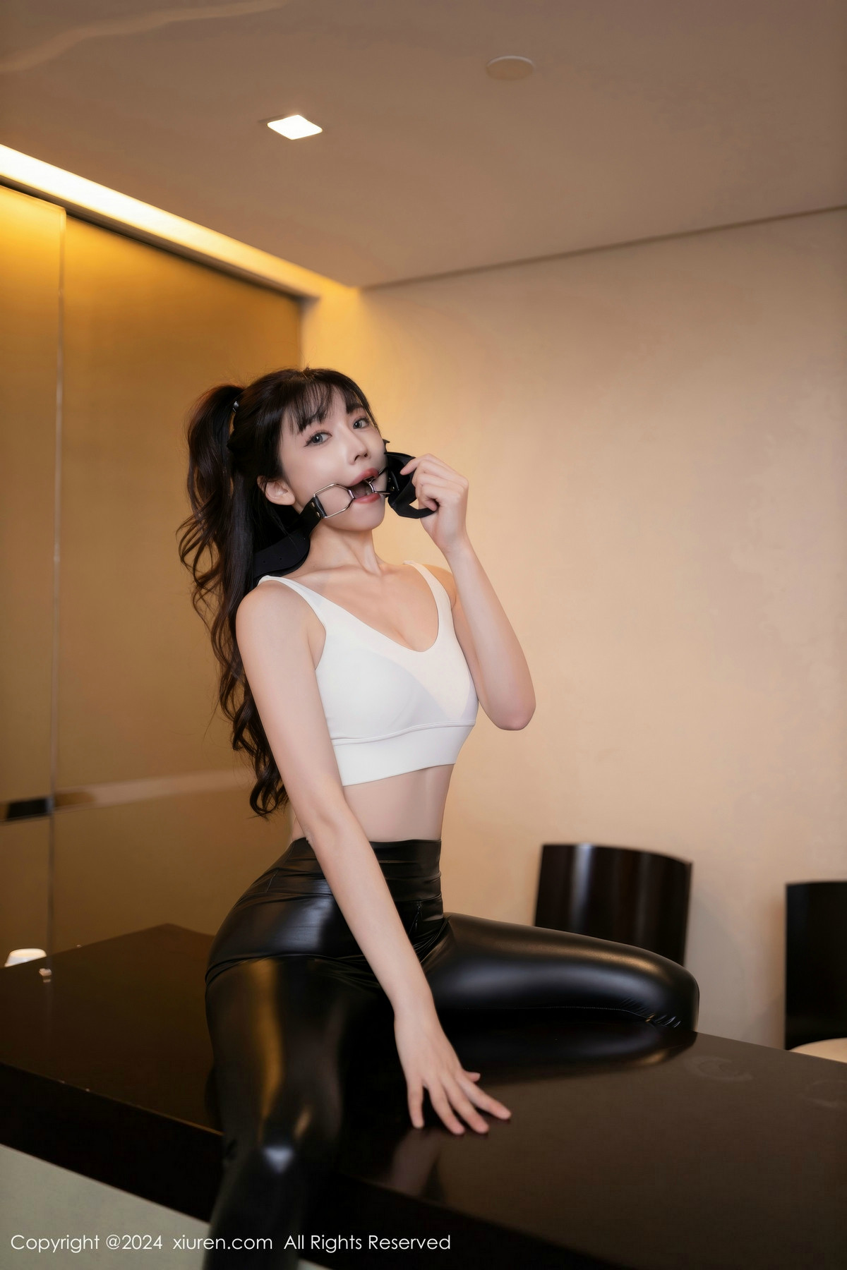 [XiuRen]高清写真图 2024.10.31 No.9377 陆萱萱 黑丝美腿