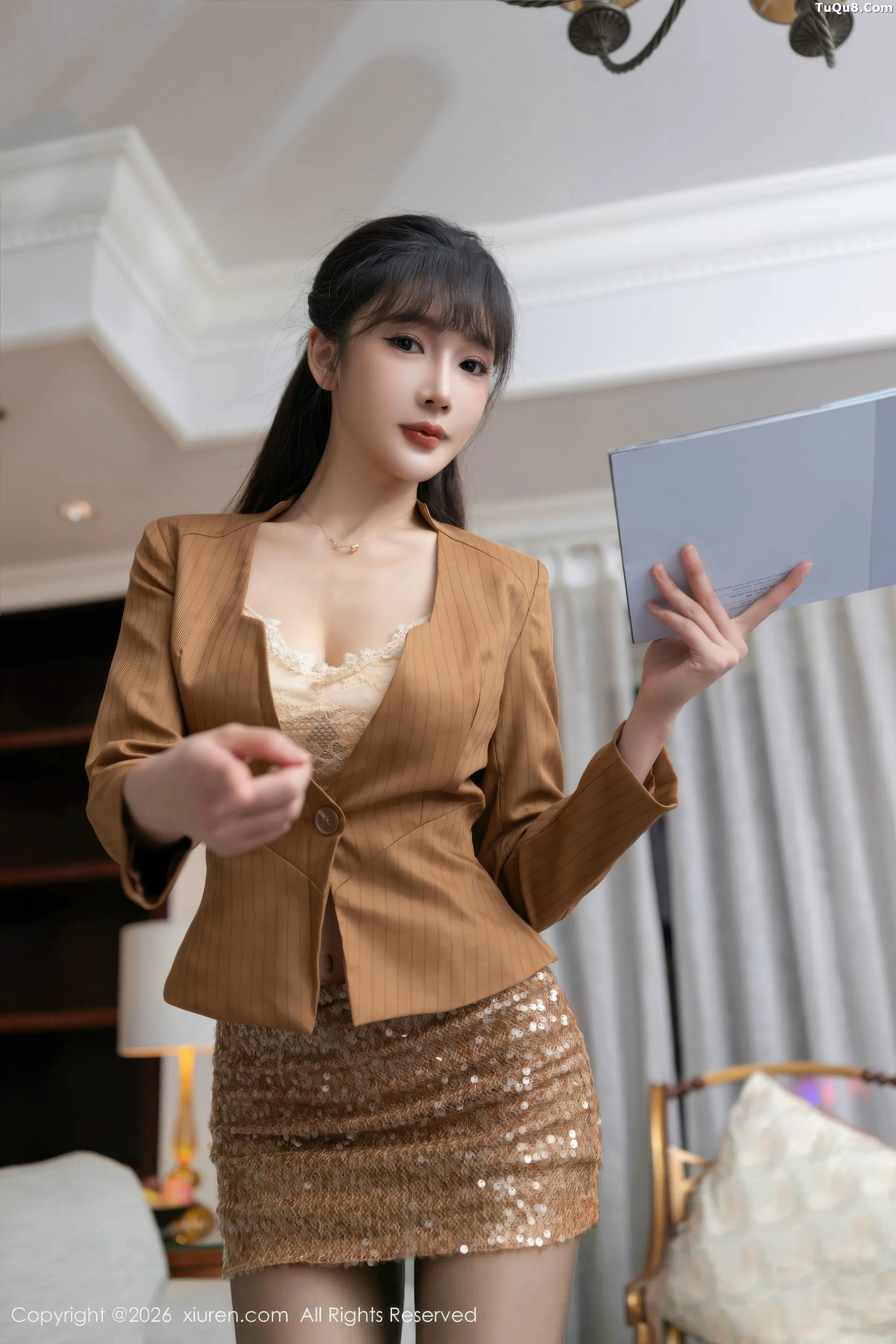 Gallery - [XiuRen]高清写真图 2026.01.29 No.11295 陆萱萱 性感浅色内衣秀人网 - XiuRen 性感内衣黑丝 陆萱萱女神私房照_秀色女神 - image 22