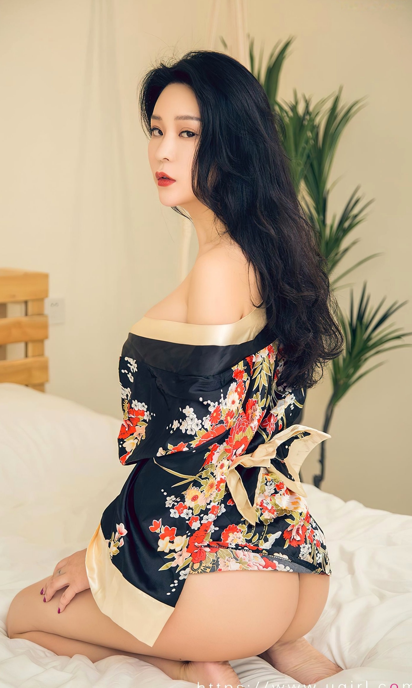 Gallery - UGirlsApp尤果圈 - Chiness Model 爱尤物 - Love Beauty -2552-刘瑾希-《寂寞聚又散》：唯美和服私房诱惑，性感迷人气质女神写真大片爱尤物 - Love Beauty 和服私房照性感诱惑 刘瑾希女神私房照_秀色女神 - image 14