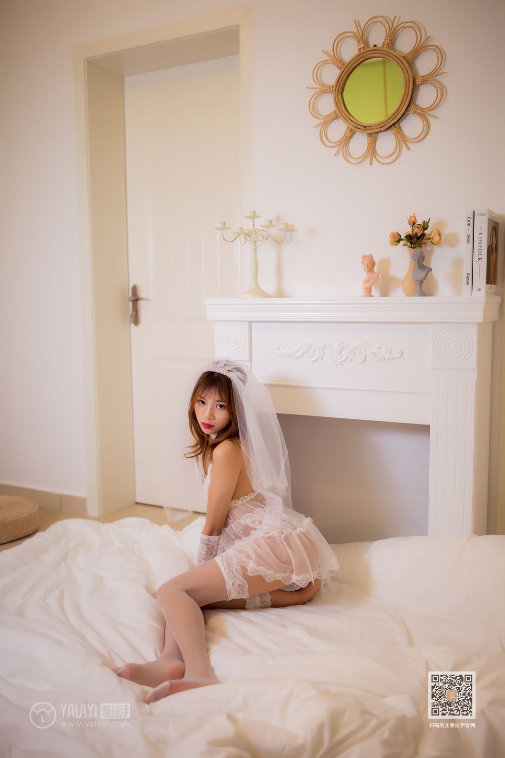 [YALAYI雅拉伊]高清写真图 2020.01.18 Vol.524 情趣婚纱 丽雅