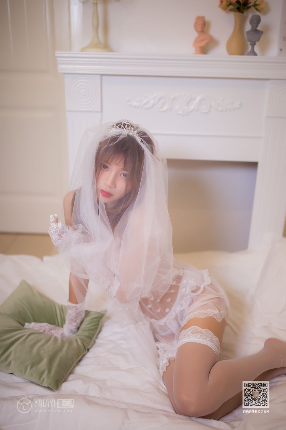 [YALAYI雅拉伊]高清写真图 2020.01.18 Vol.524 情趣婚纱 丽雅