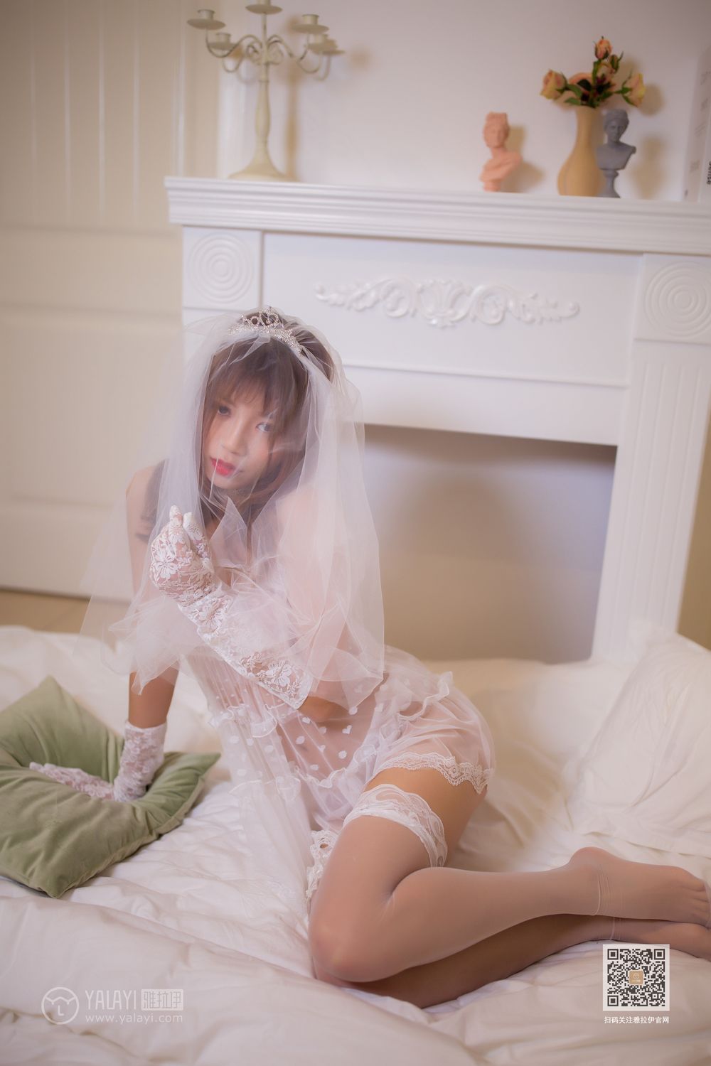 [YALAYI雅拉伊]高清写真图 2020.01.18 Vol.524 情趣婚纱 丽雅