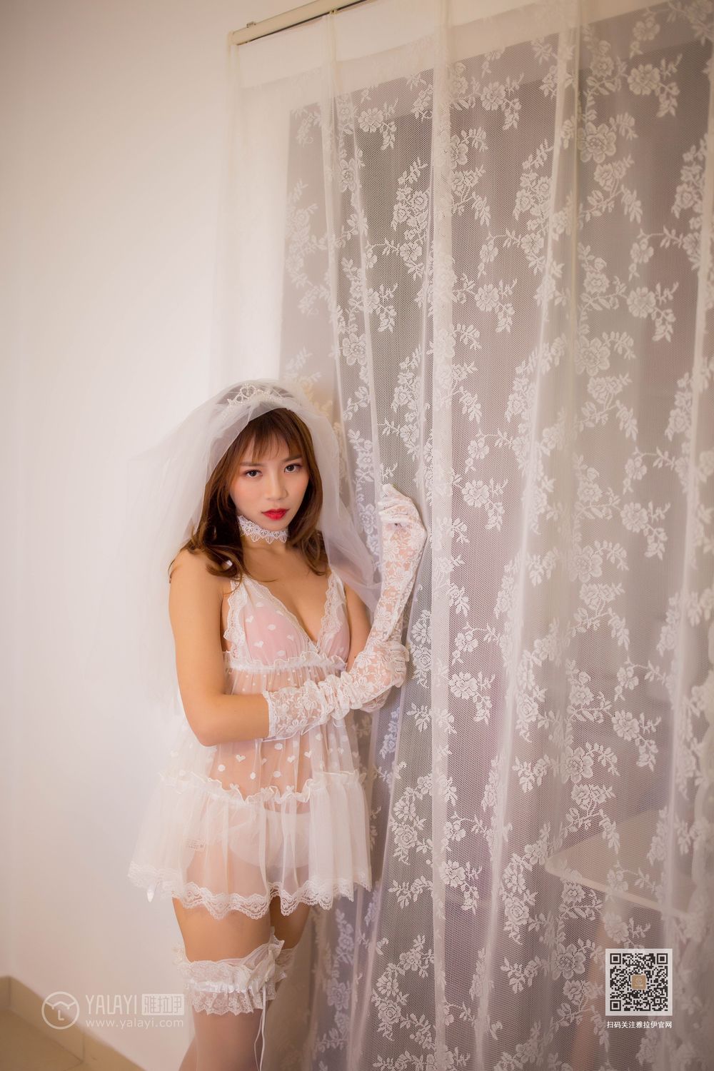 [YALAYI雅拉伊]高清写真图 2020.01.18 Vol.524 情趣婚纱 丽雅