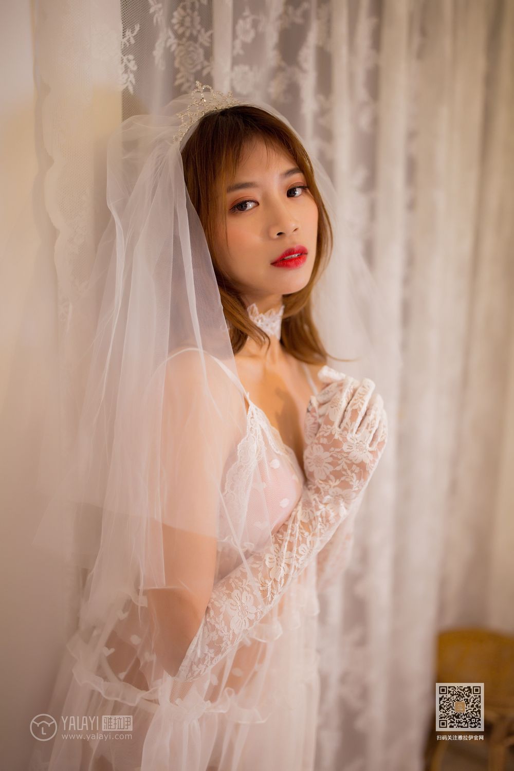 [YALAYI雅拉伊]高清写真图 2020.01.18 Vol.524 情趣婚纱 丽雅