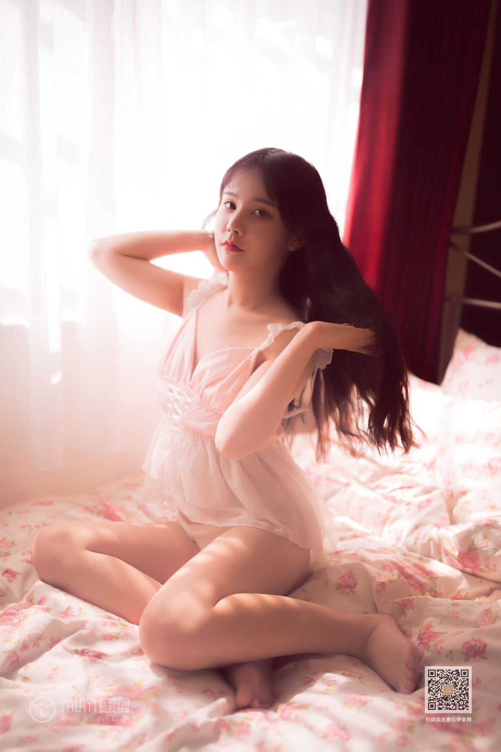 [YALAYI雅拉伊]高清写真图 2019.09.14 No.406 香床美人儿 香儿