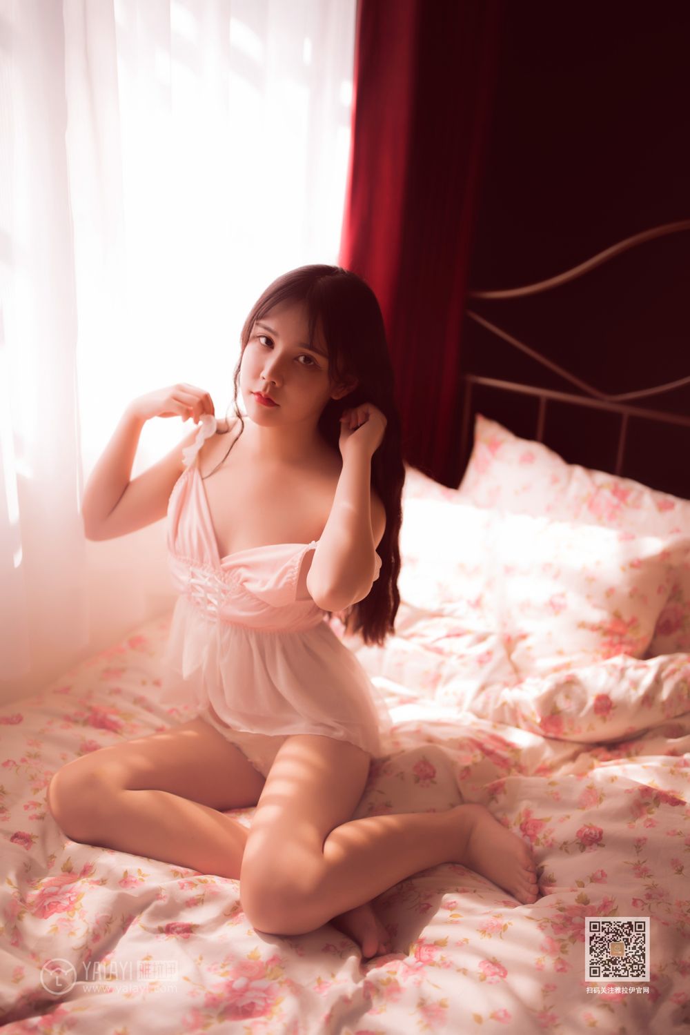 [YALAYI雅拉伊]高清写真图 2019.09.14 No.406 香床美人儿 香儿