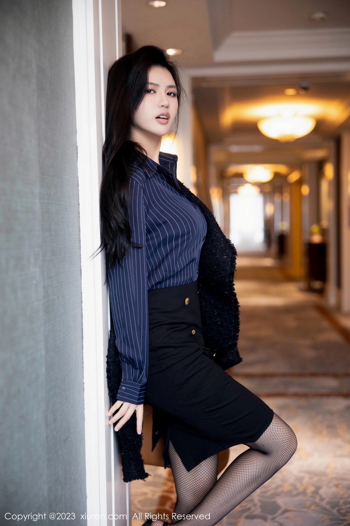 [XiuRen]高清写真图 2023.03.10 No.6391 浅浅Danny 黑丝美腿