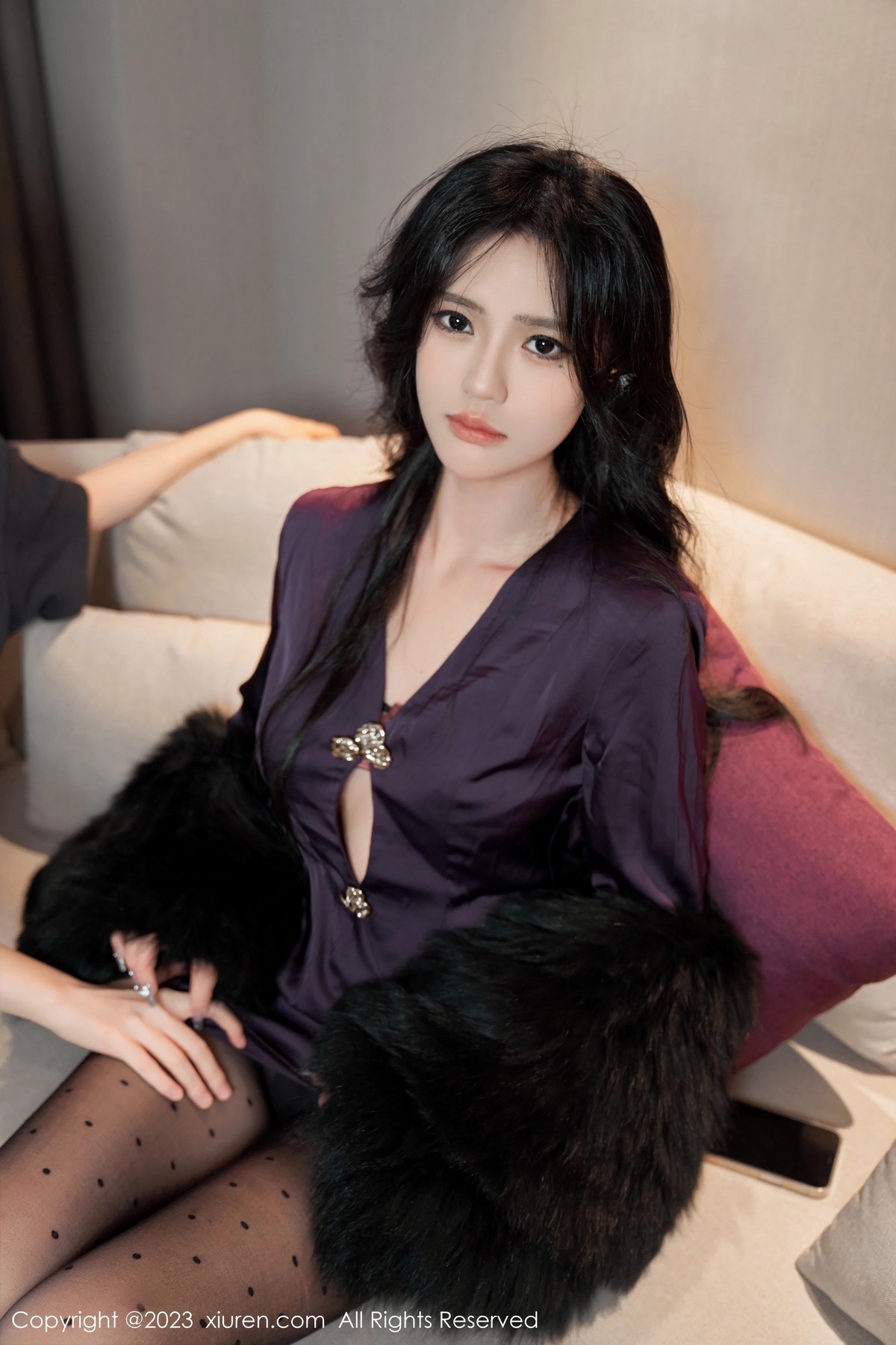 [XiuRen]高清写真图 2023.04.27 No.6649 浅浅Danny 黑丝美腿