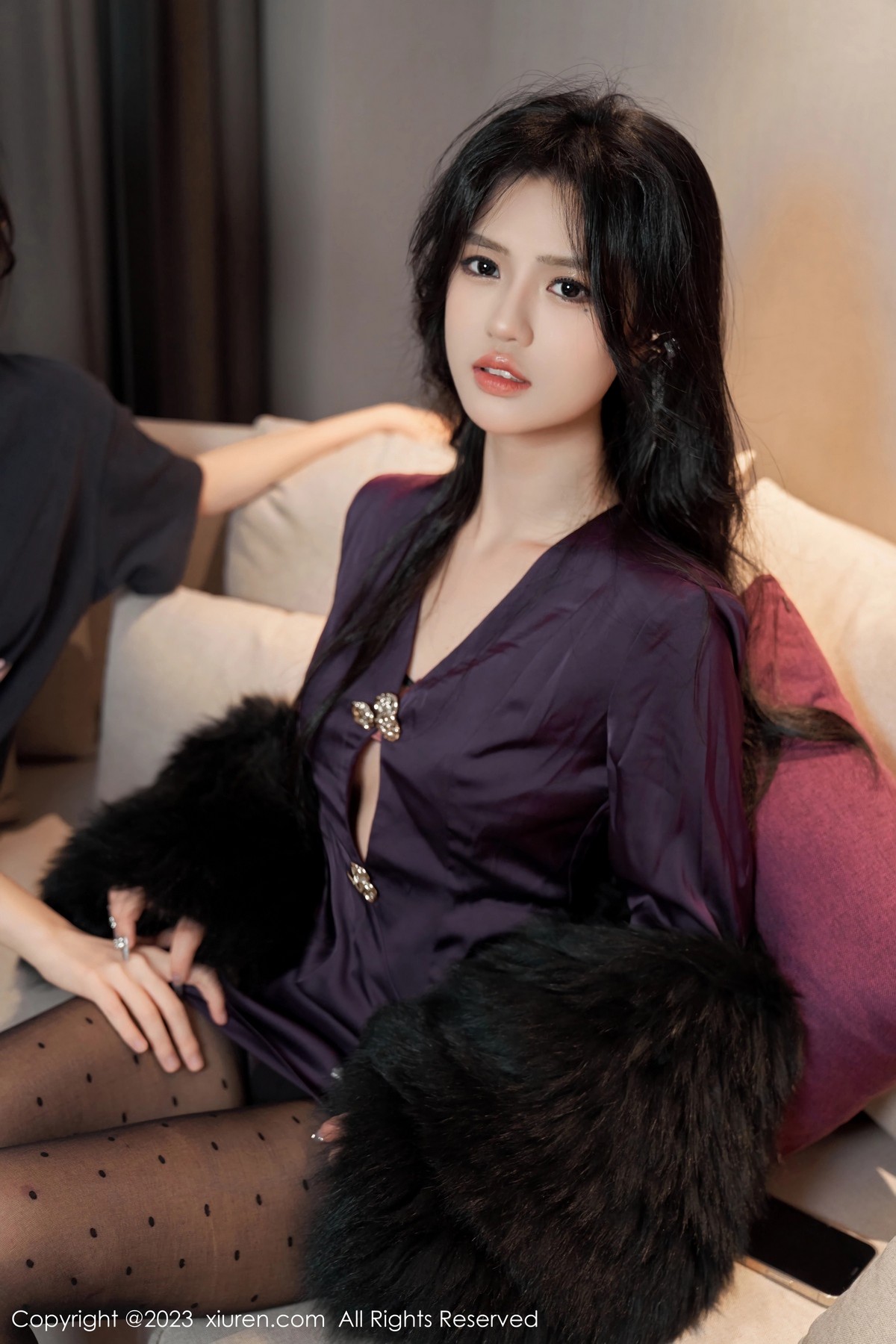 [XiuRen]高清写真图 2023.04.27 No.6649 浅浅Danny 黑丝美腿