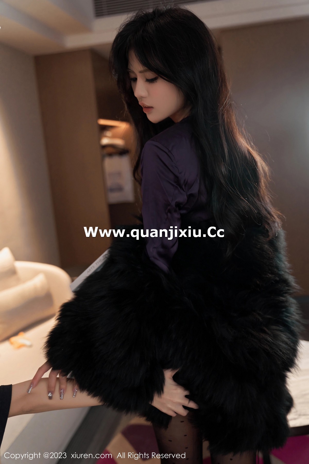 [XiuRen]高清写真图 2023.04.27 No.6649 浅浅Danny 黑丝美腿