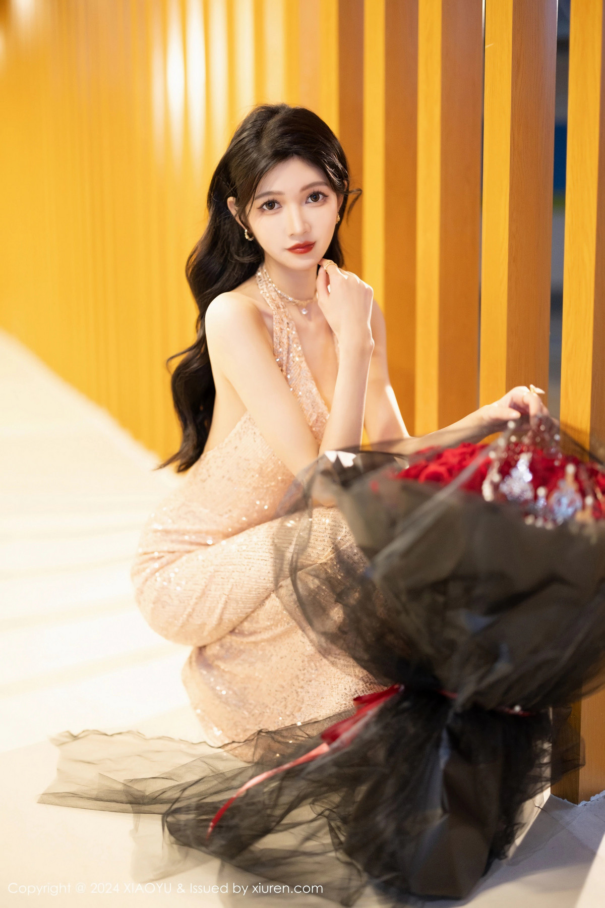 [XIAOYU]高清写真图 2024.01.31 VOL.1195 程程程- 性感黑丝