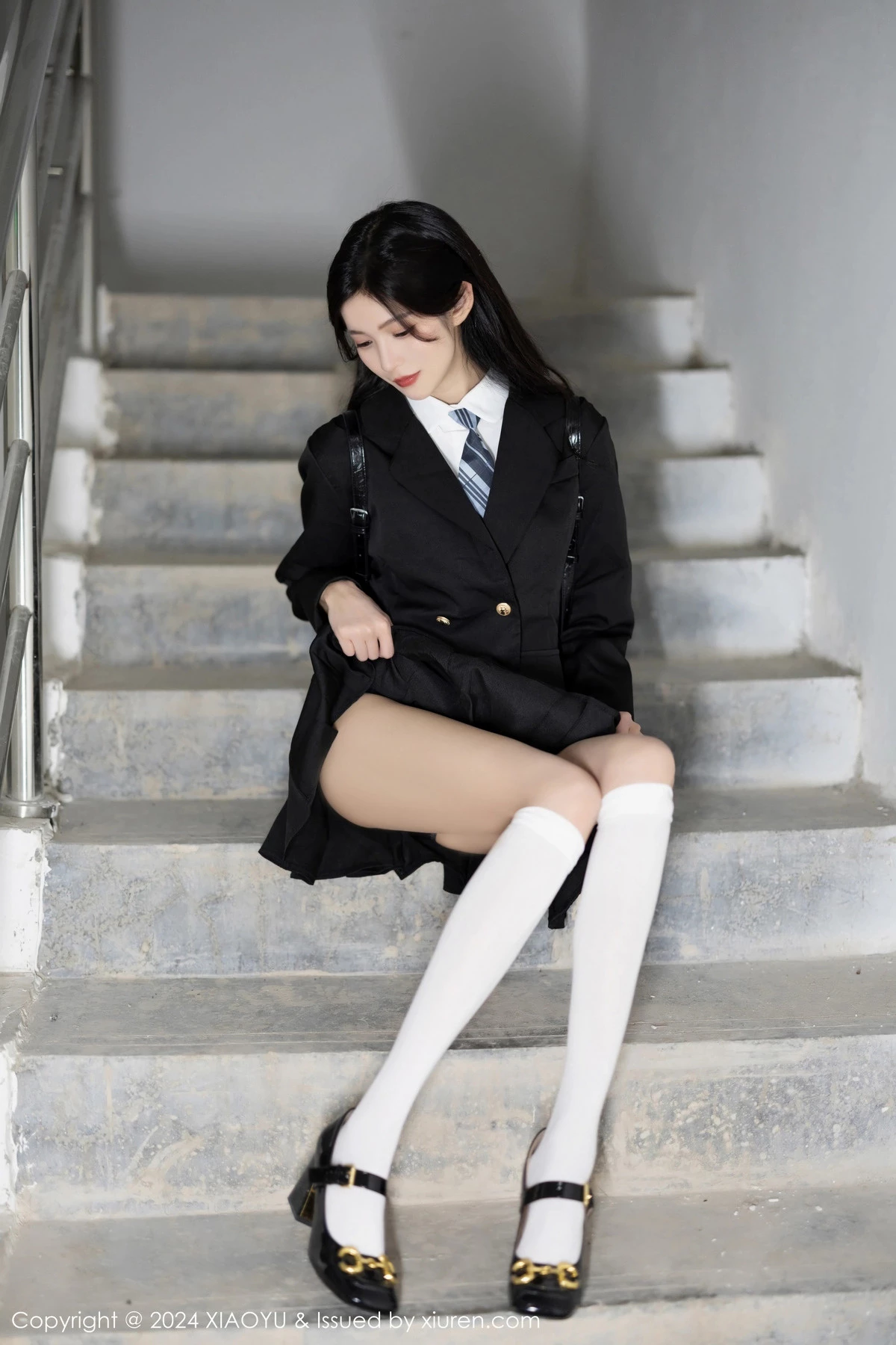 [XIAOYU]高清写真图 2024.02.19 VOL.1204 程程程- 制服美腿
