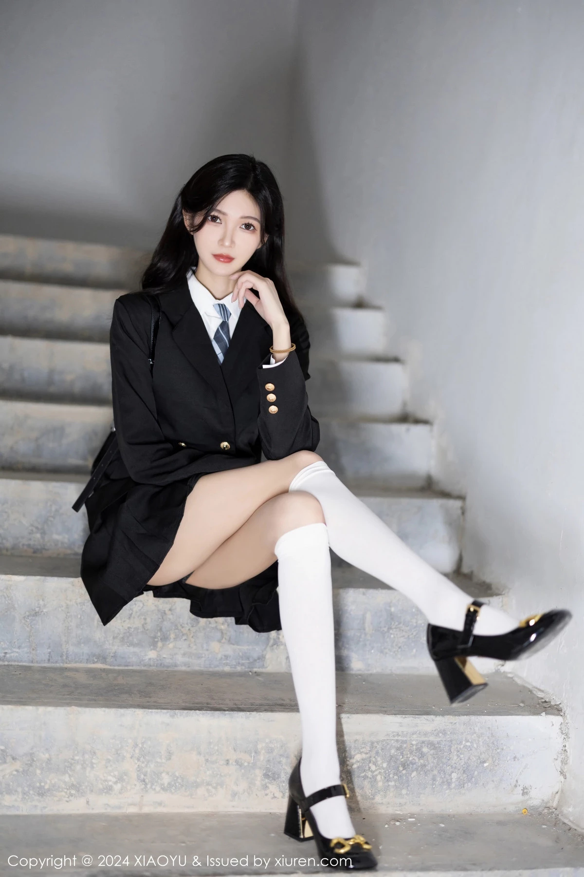[XIAOYU]高清写真图 2024.02.19 VOL.1204 程程程- 制服美腿