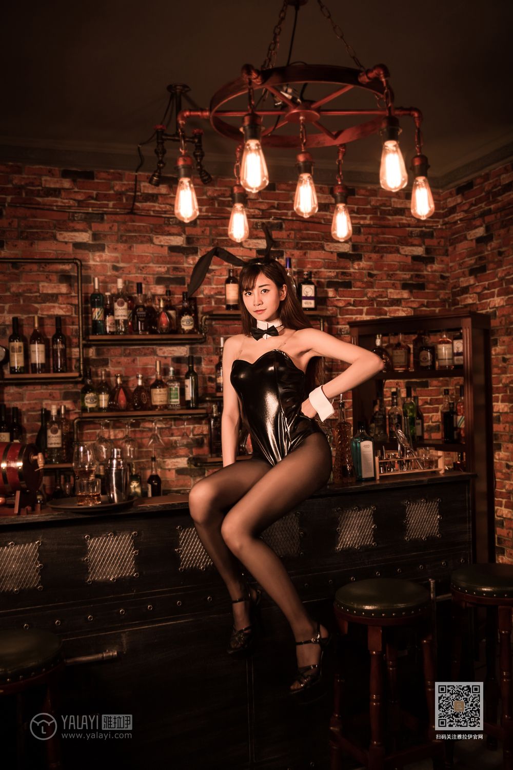[YALAYI雅拉伊]高清写真图 2020.02.03 Vol.533 酒吧兔女郎 陈若冰