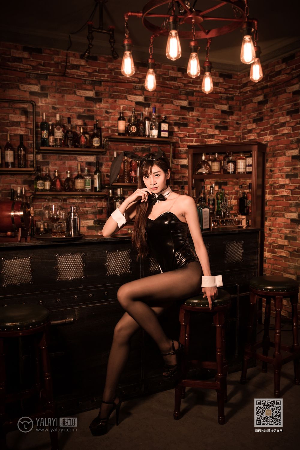 [YALAYI雅拉伊]高清写真图 2020.02.03 Vol.533 酒吧兔女郎 陈若冰