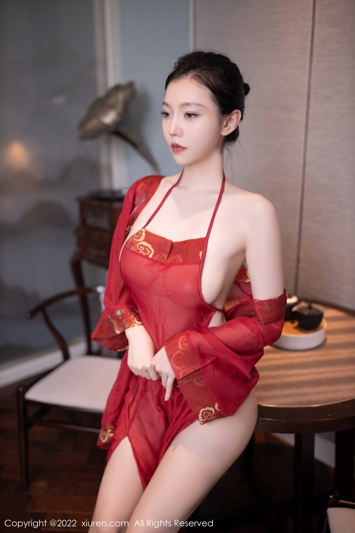 [XiuRen]高清写真图 2022.12.13 No.5992 安然anran 布兜美腿