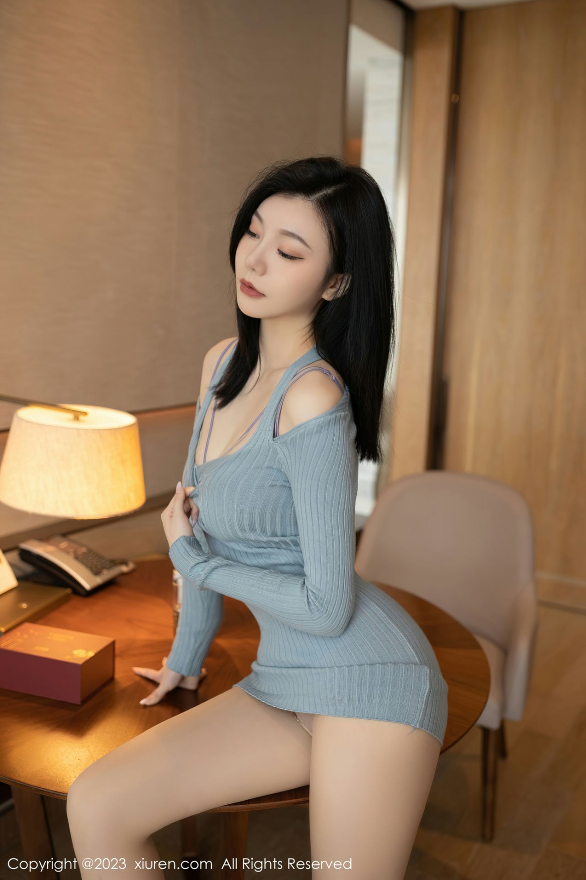 [XiuRen]高清写真图 2023.02.21 No.6300 安然anran 淑女美腿