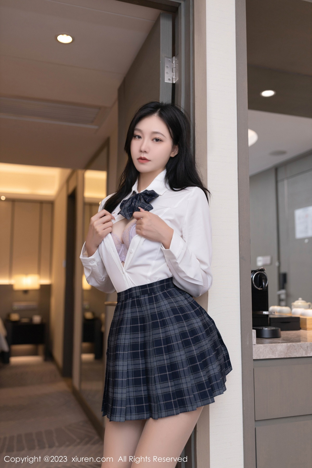 [XiuRen]高清写真图 2023.11.07 No.7626 安然anran 丝袜美腿