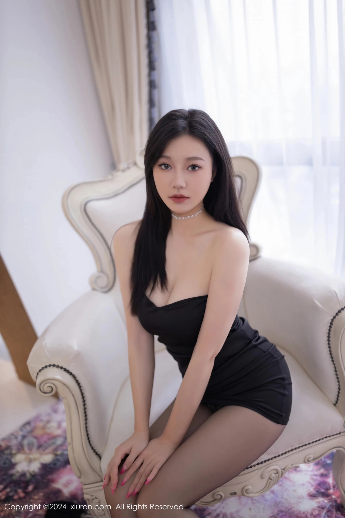 [XiuRen]高清写真图 2024.04.29 No.8471 安然anran 黑丝美腿